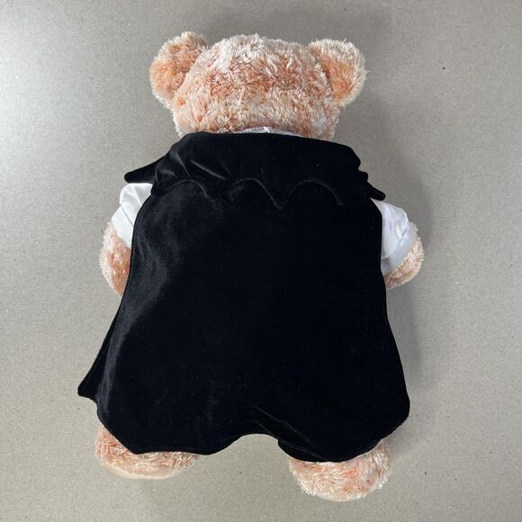 Build-A-Bear Workshop Vampire Teddy Bear Plush Halloween Dracula Costume Toy - Picture 6 of 11